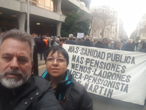 Marzo 2018 - Manifestación por las  Pensiones