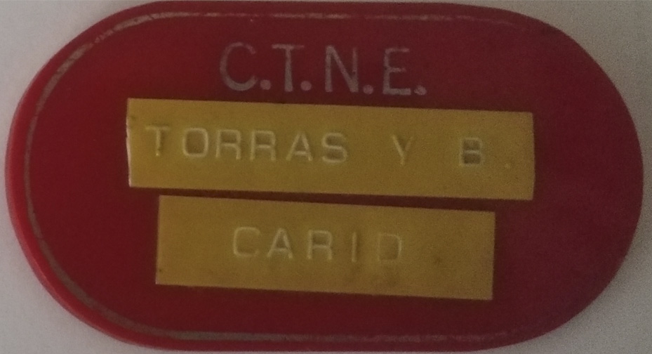 Chapa Identificativa (Cx)