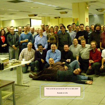 (2007) Personal Del CNT - Foto de grupo