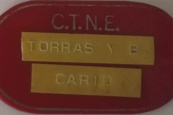 Chapa Identificativa (Cx)